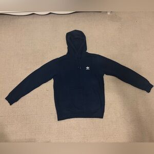 Adidas Men's Dark Blue Hoodie